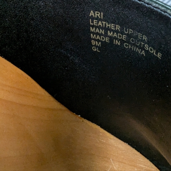 Aerosols Ari dark green patent leather clogs sz 9 - Picture 7 of 7